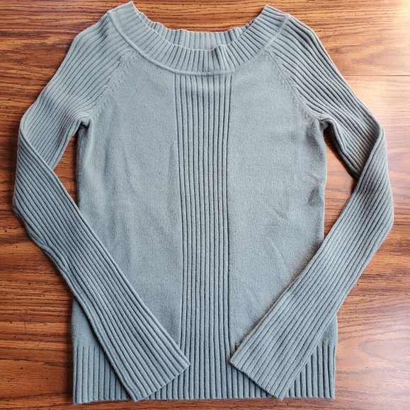 Y2K Takeout Stretchy Wideneck Sweater - Picture 1 of 5